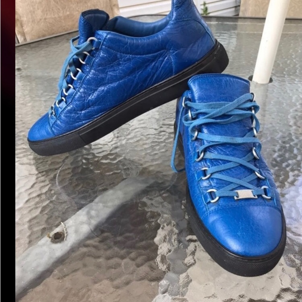 Balenciaga sneaker men pelle s gomm aren